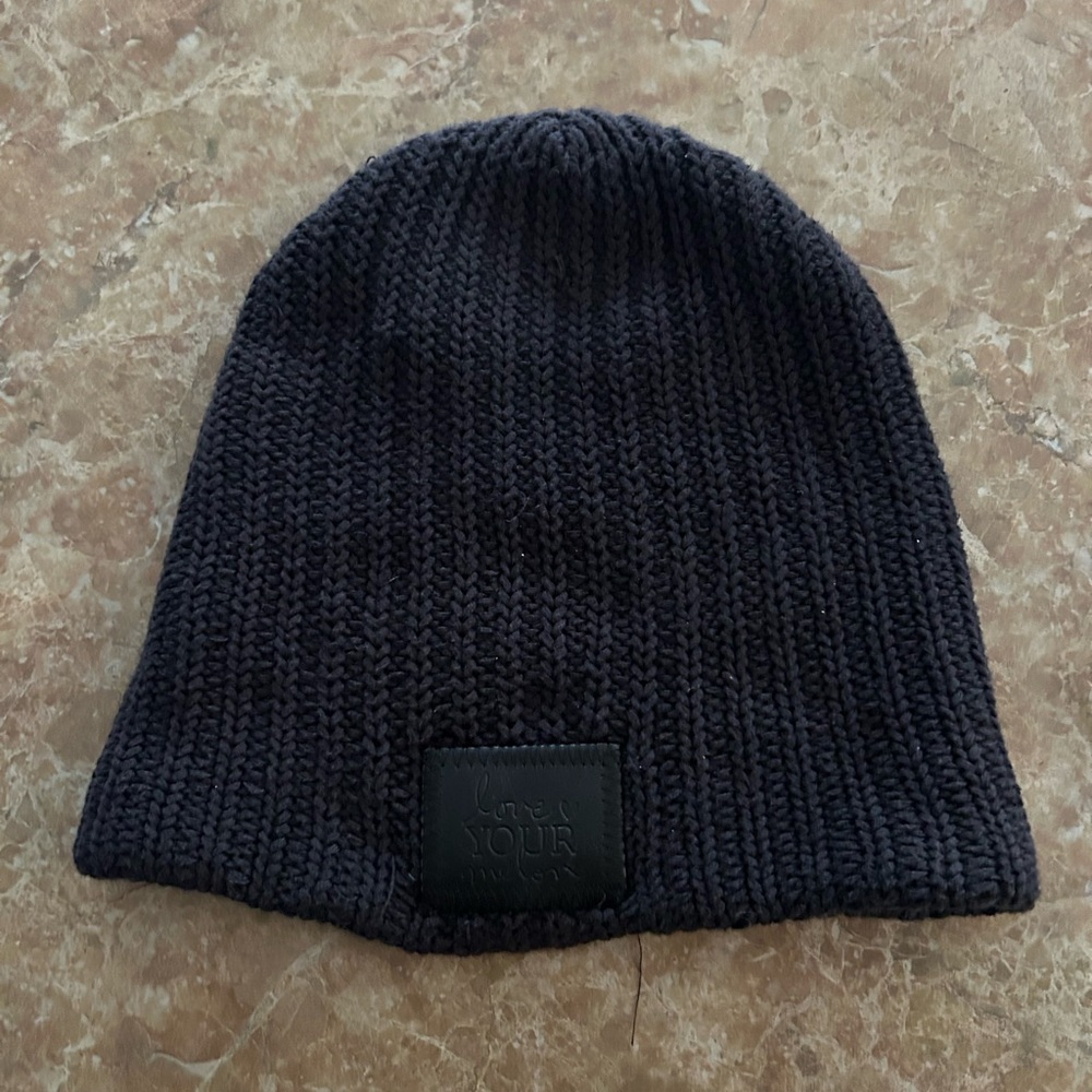 Love Your Melon Charcoal Knit Beanie